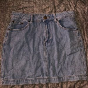 Denim skirt